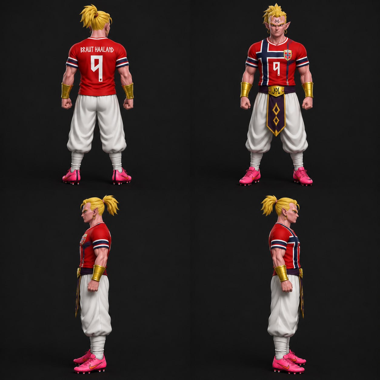 BRAUN HAALAND VERSION DRAGON BALL