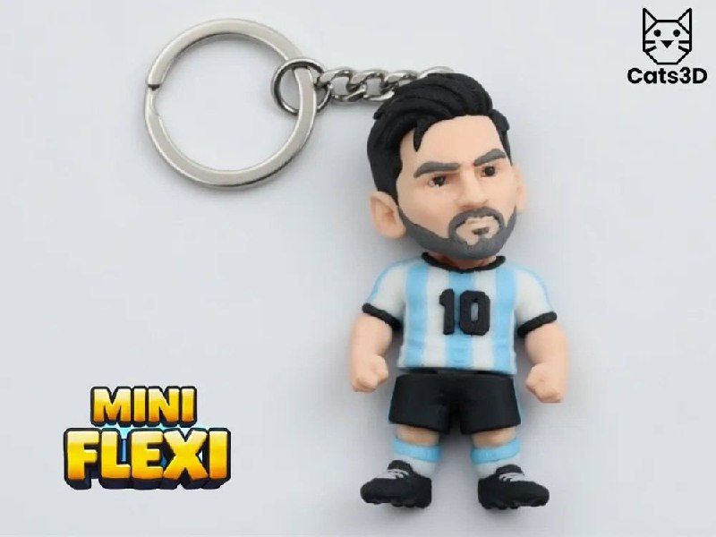 Messi Final Keychain