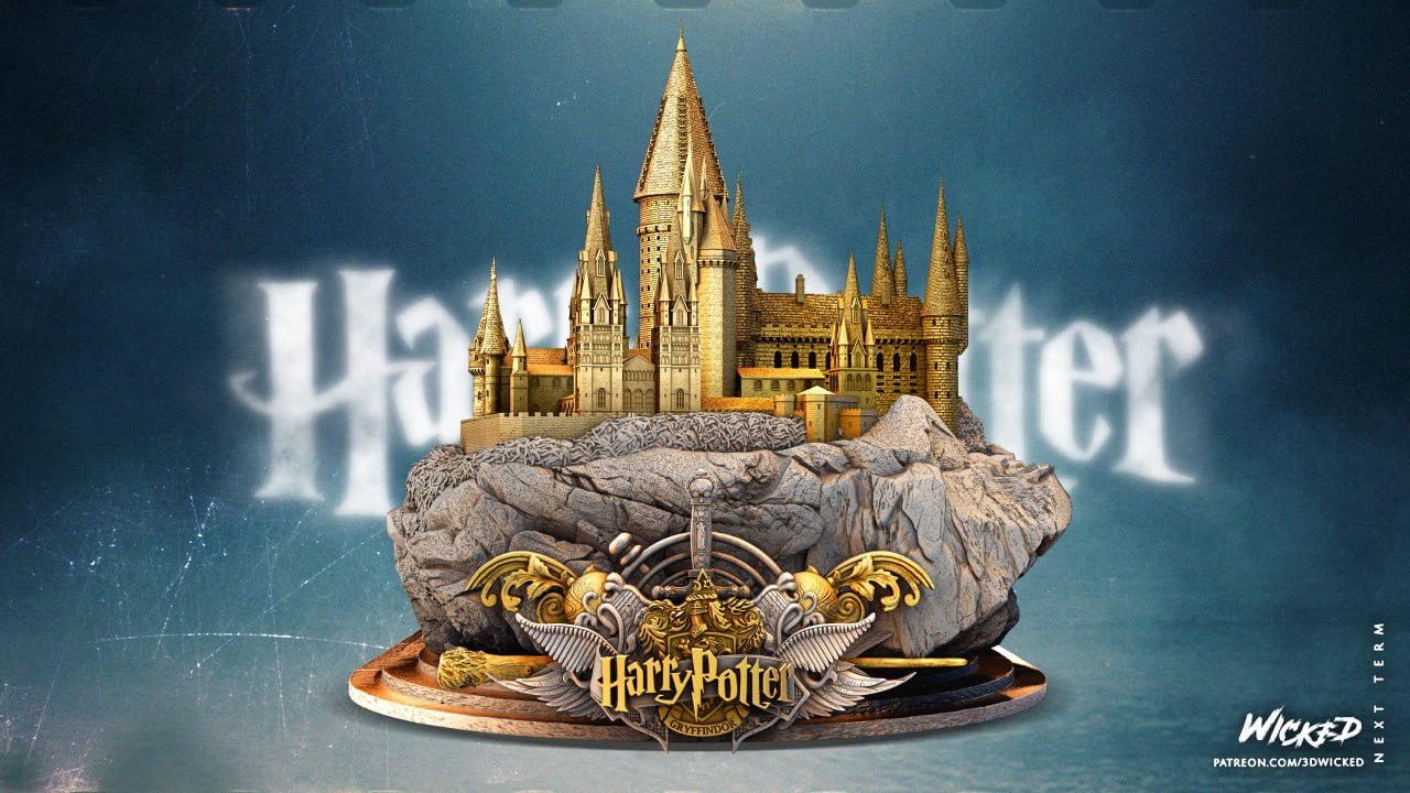 Wicked - Hogwarts Castle - 3D Print Model