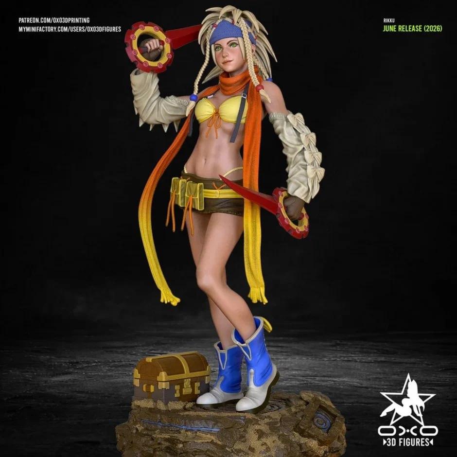 OXO3D Figures Rikku 220mm