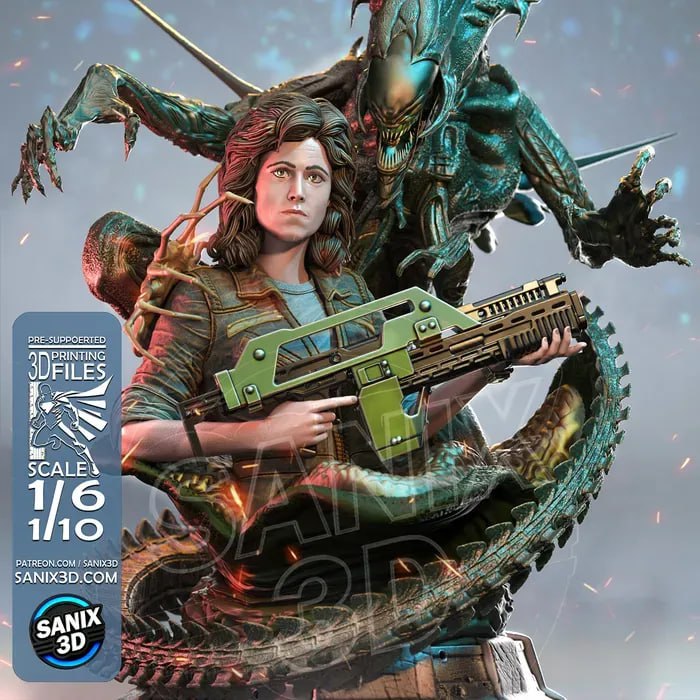 Sanix Ellen Ripley Aliens 2025-07 T Me MOXOMOR Aka