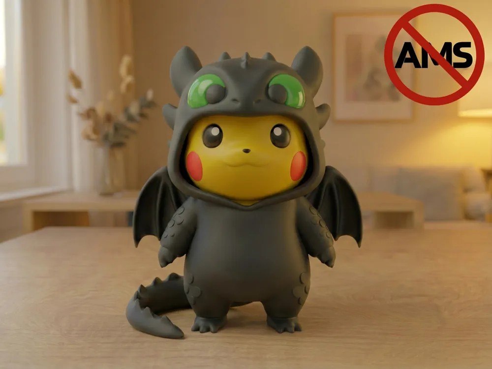 Toothless Pika No Ams