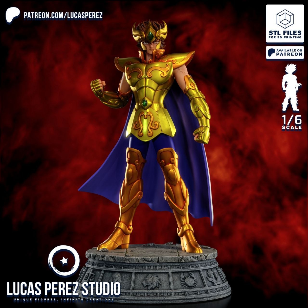 05 - Lucas Perez Aiolia Leo Gold Saint T Me MOXOMOR Aka