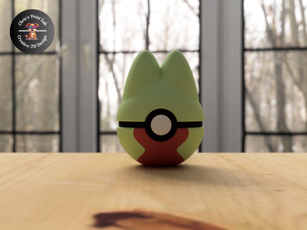 CPL- Treecko Poke Ball
