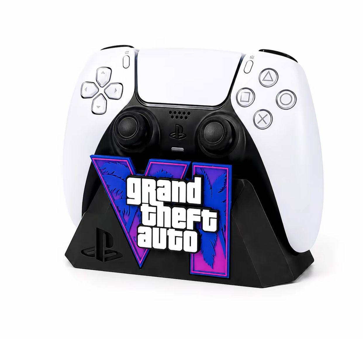Suporte Controle Ps5 GTA VI NO AMS 0,2mm, 2 Paredes, 8% De Preenchimento