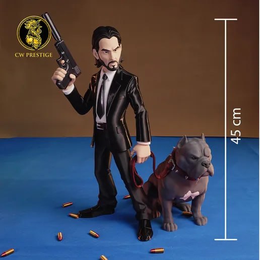 John Wick His Pitbull Fan Art Multi Part 3mf20260612 1 Sauq1x