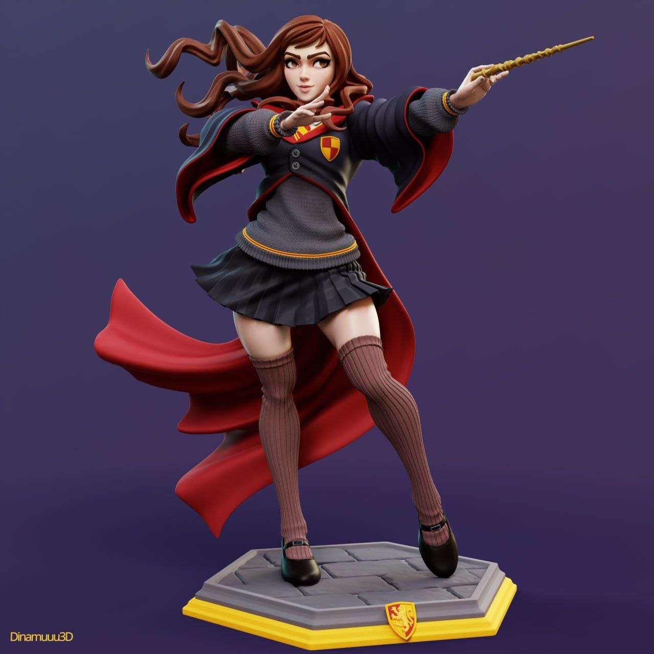 Dinamuuu3D HermioneGranger Main STL