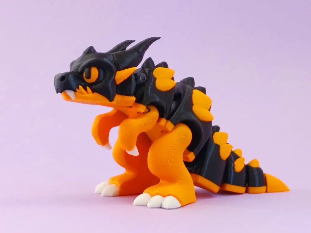 Articulated Rexagon (Trex Dragon ) Flexi