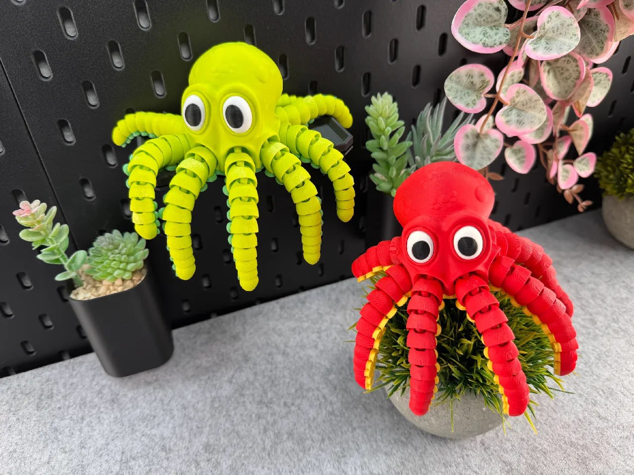 Articulated-Cute-Octopus-Model Files