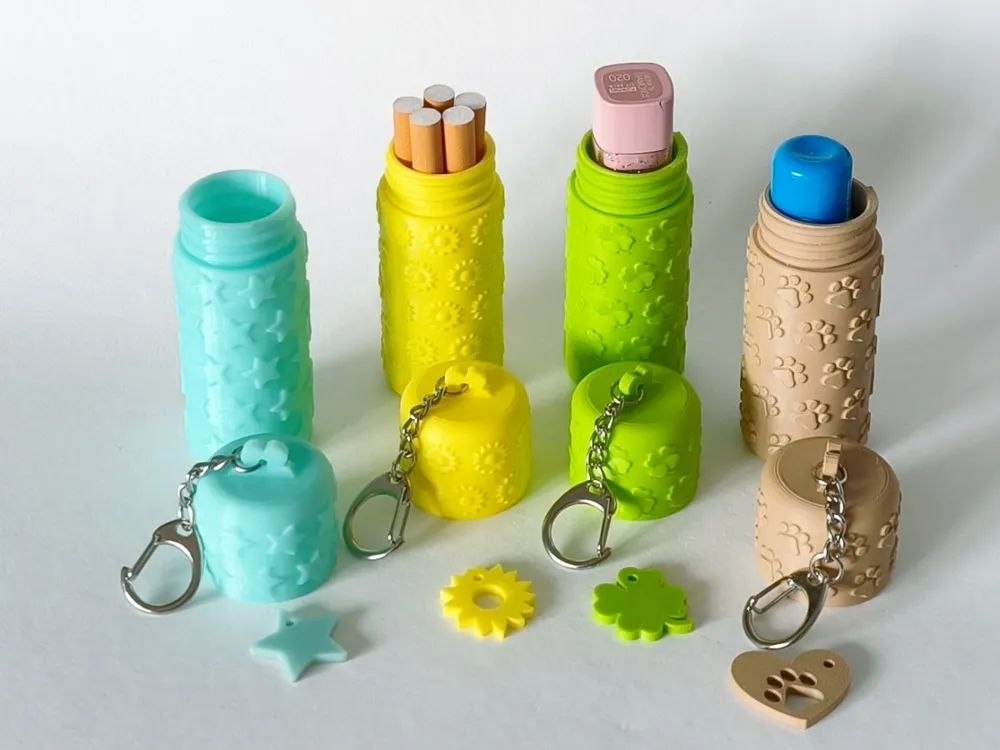 Lip Stick Case - Keychain 2