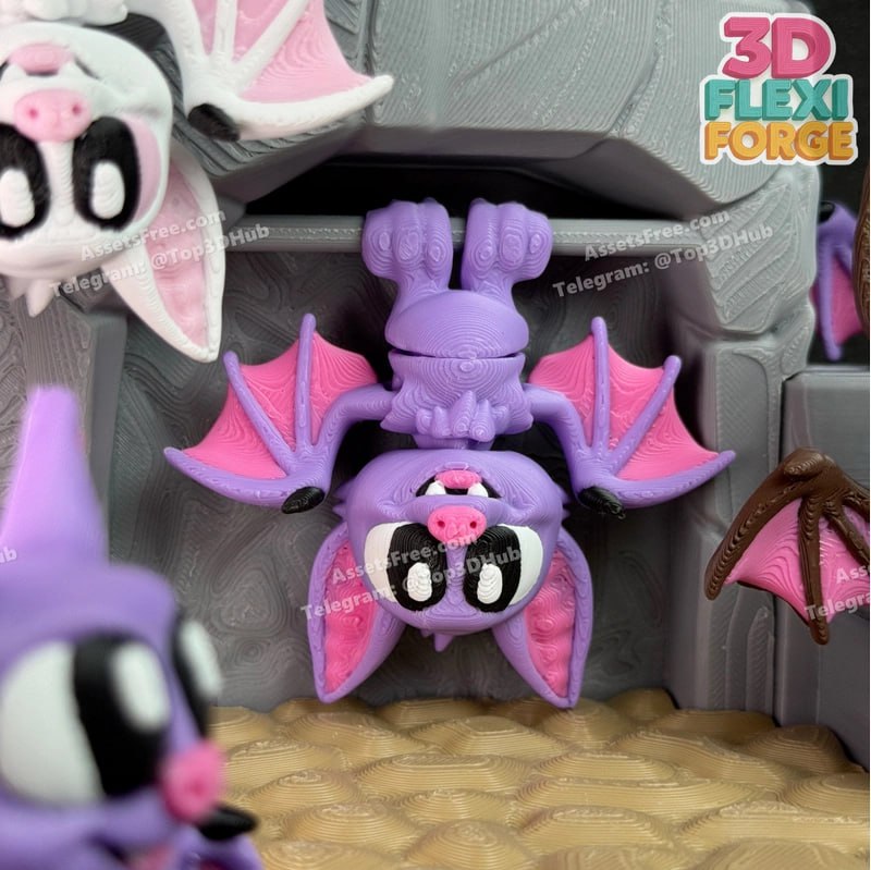 Bat 3D Flexi Forge