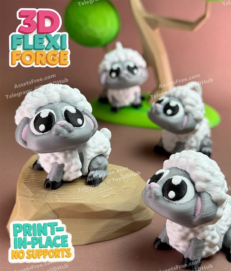 New Sheep 3D Flexi Forge