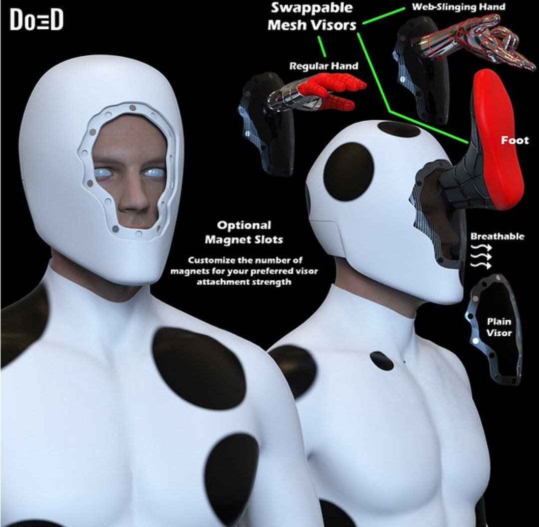 #SP01 Spot Helmet From Do3D