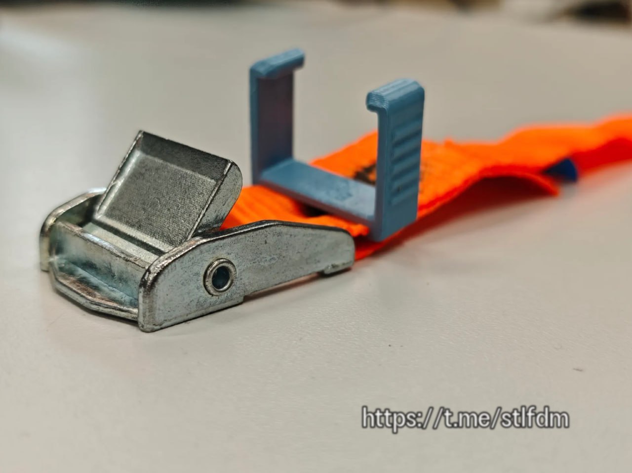 Minimal-Ratchet-Cargo-Strap-Clip-25mm-Only-26g-Model Files