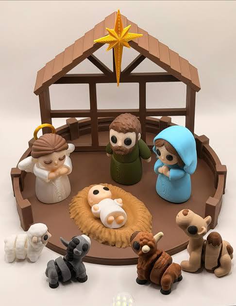 Zou3D Nativity Scene