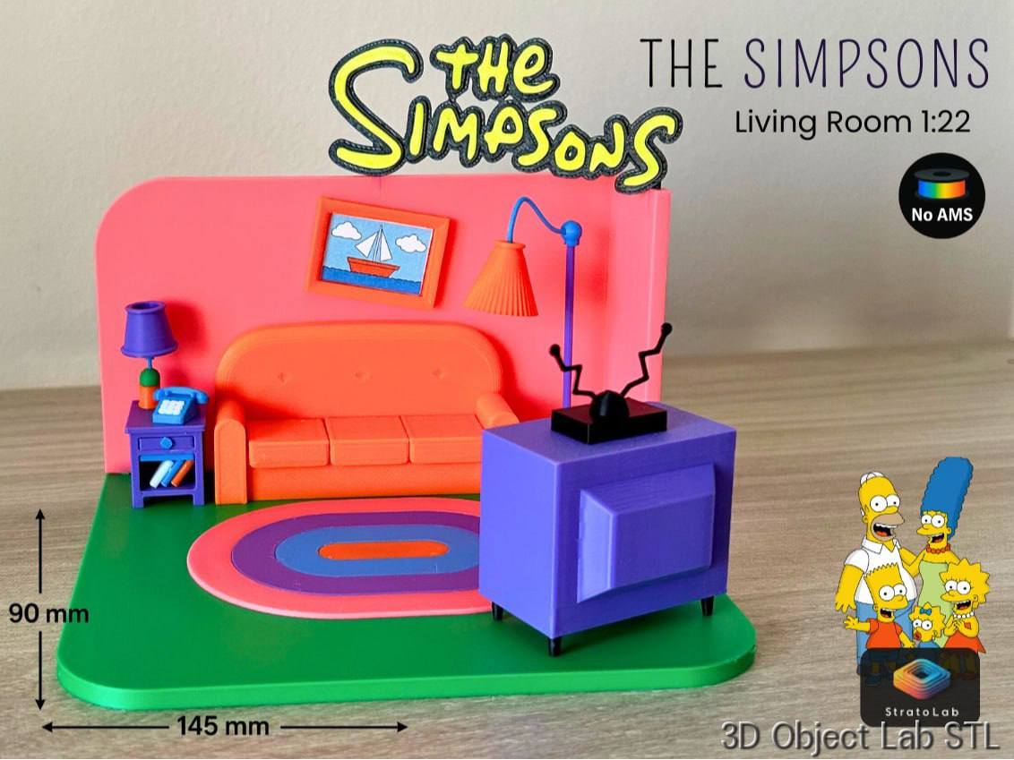 A1 0 4 - The Simpsons Living Room