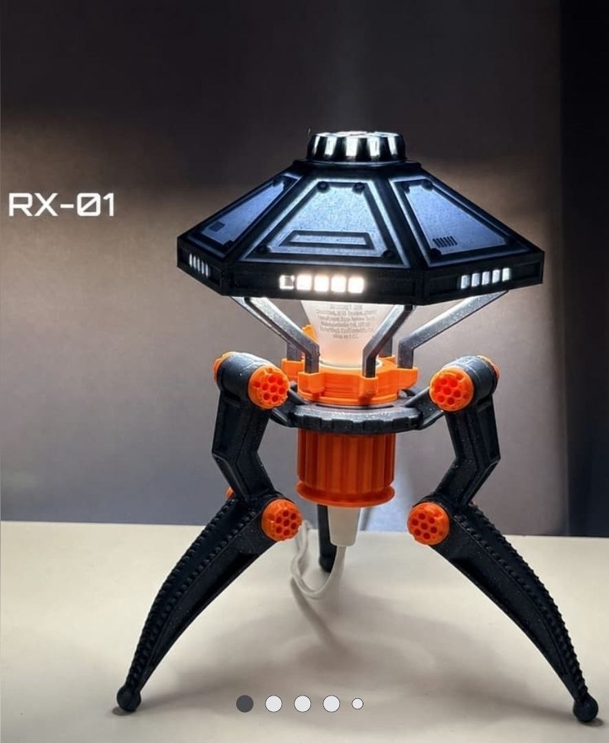 Sci Fi Tripod Desk Lamp Rx 01 Stl3dbr 000S2
