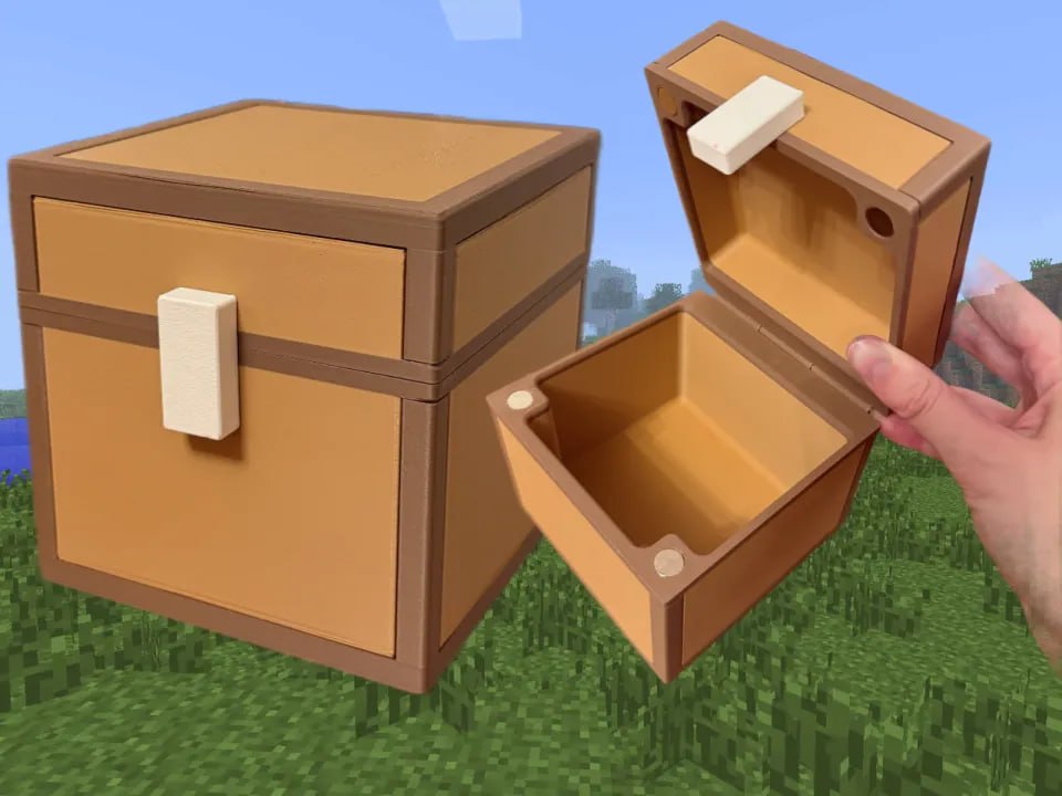Minecraft Chest Box Plates
