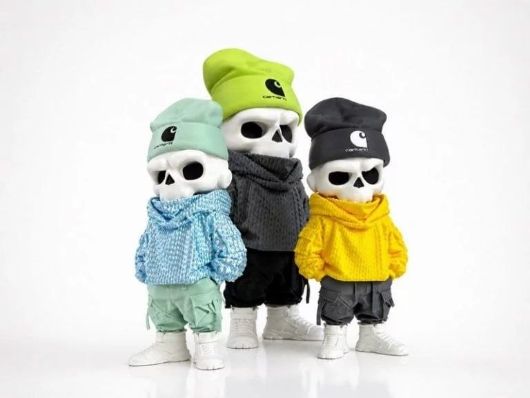 Skeletons Hip Hop – 3D Print Model