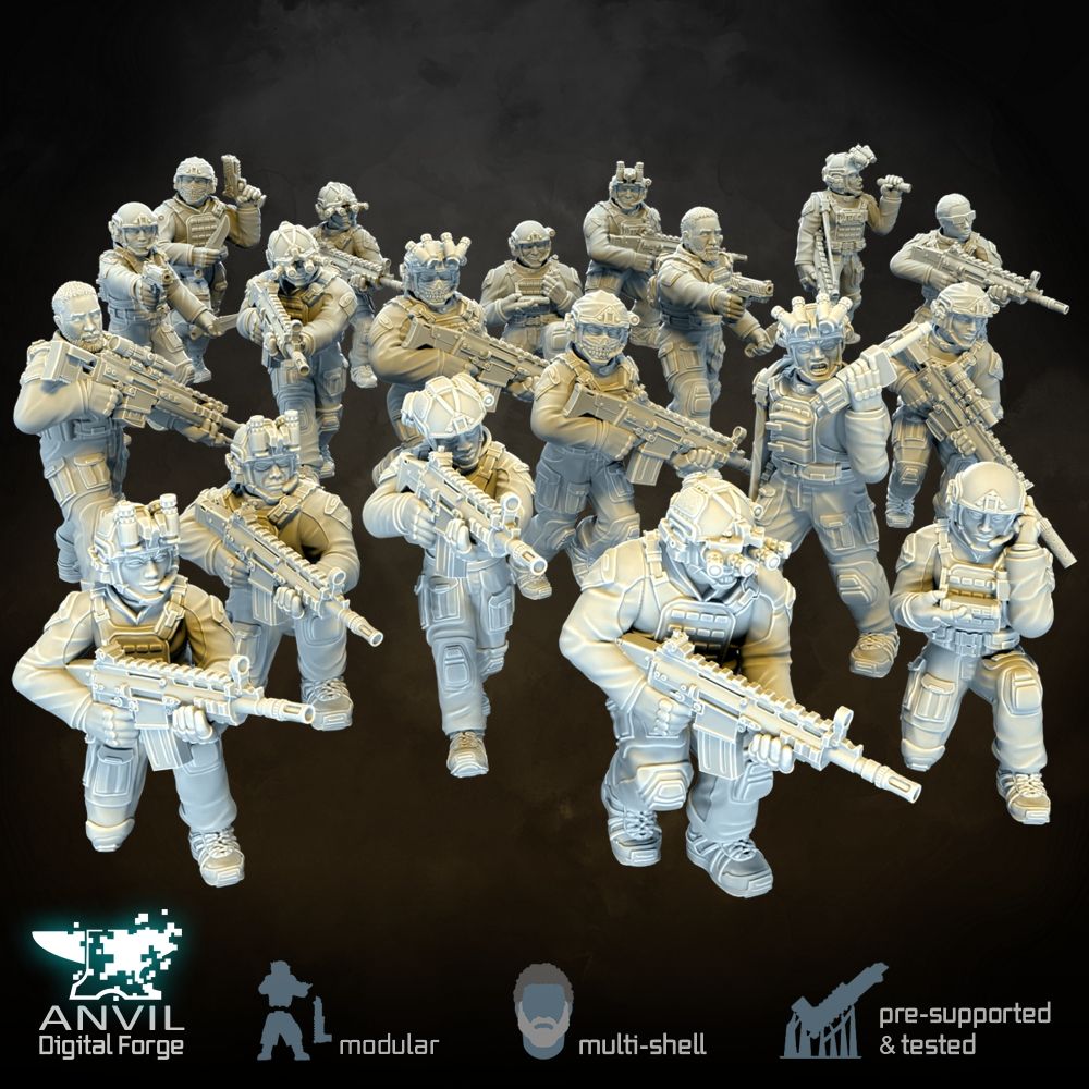 Anvil Digital Forge – Modern Special Forces June 2024 – 3D Print