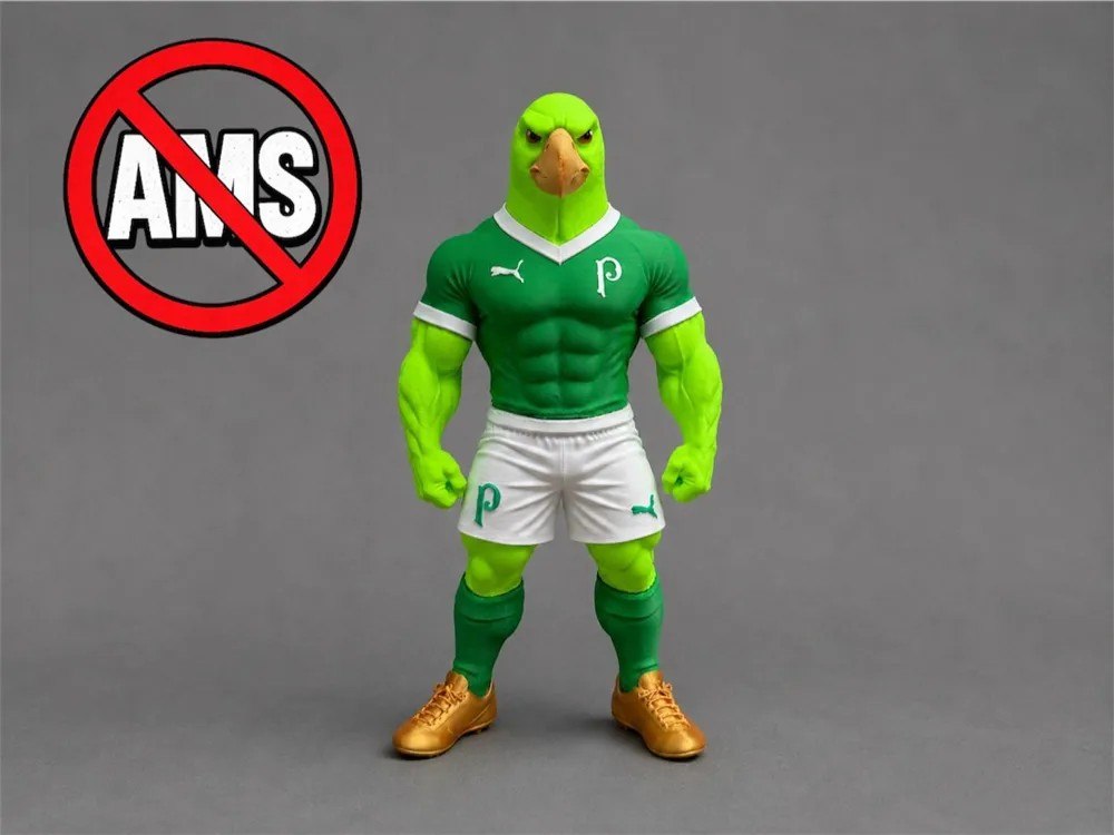 Mascote Do Palmeiras Periquito