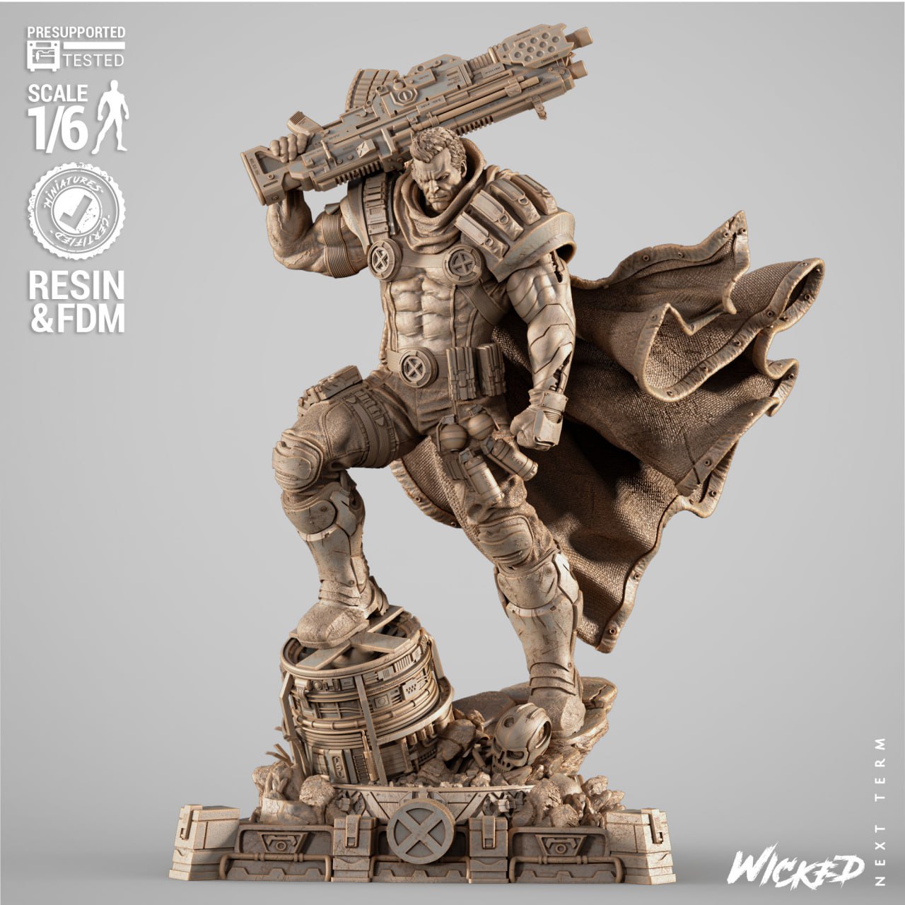 WICKED – Cable Sculpture 2025 – 3D Print Model STL