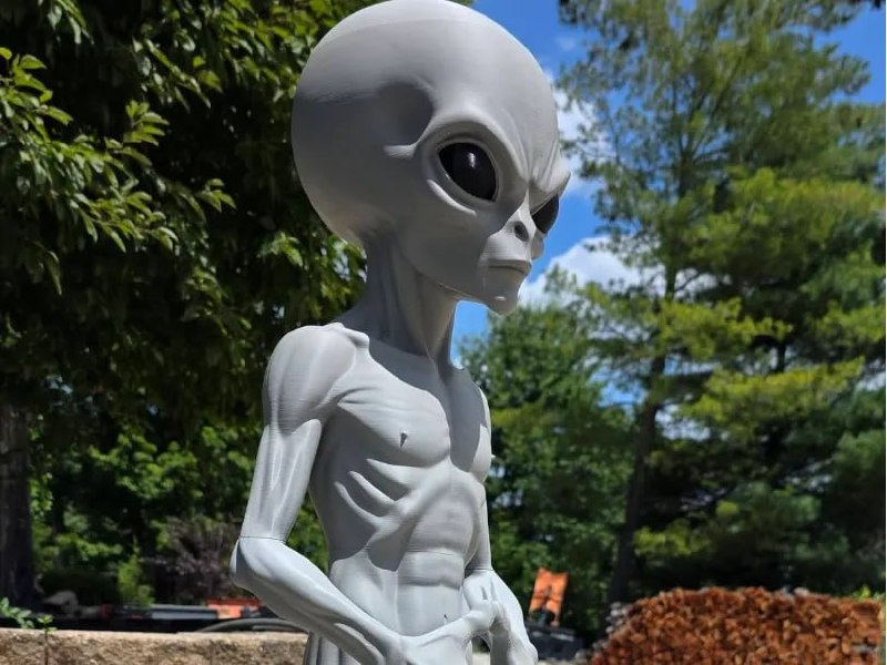 Alien (The Grey) Can Holder Beer Mug
