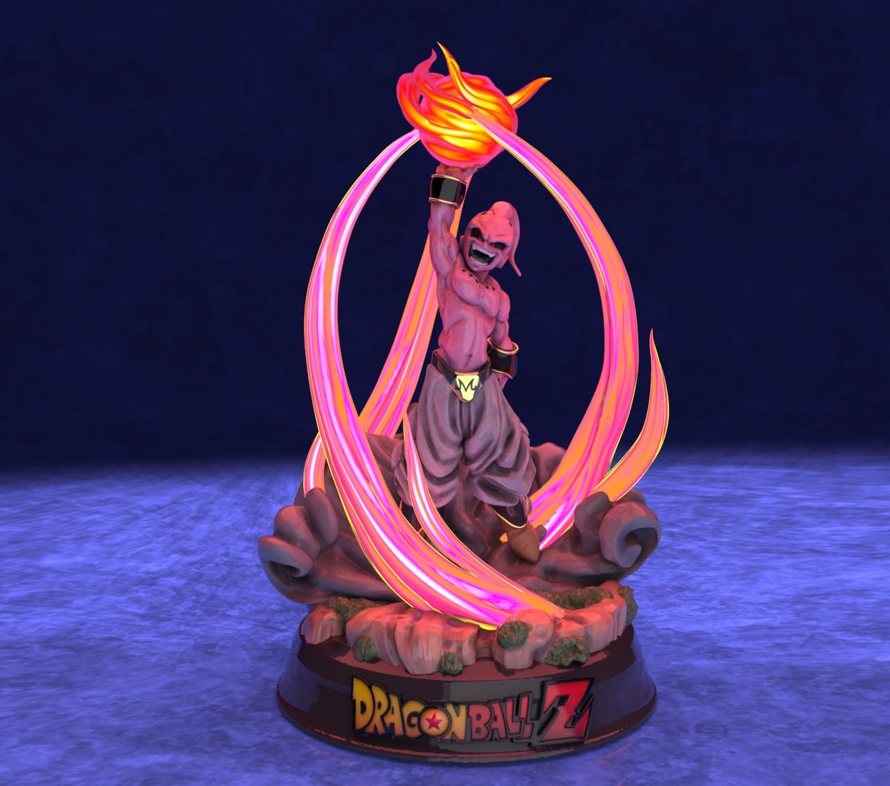 Kid Buu With Sphere - Dragonball