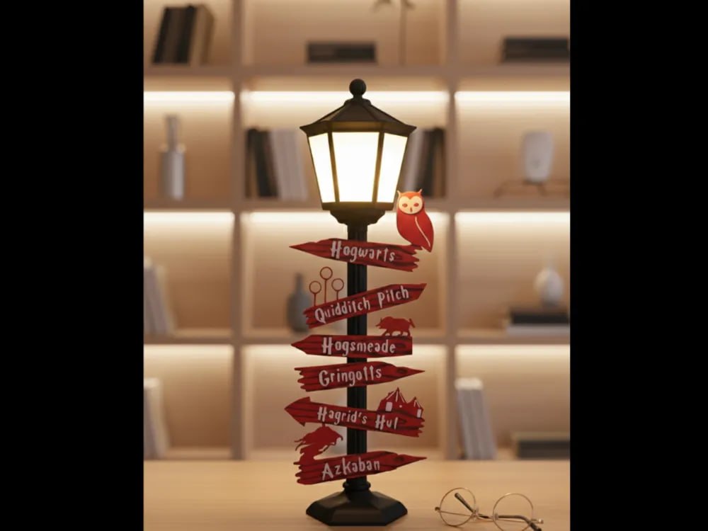 Harry Potter Street Lamp V2