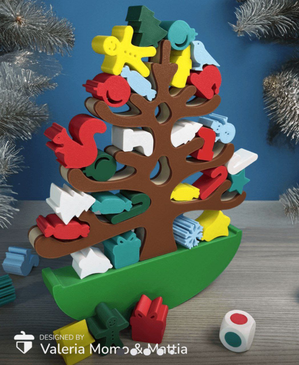 Tree Balance Stacking Game