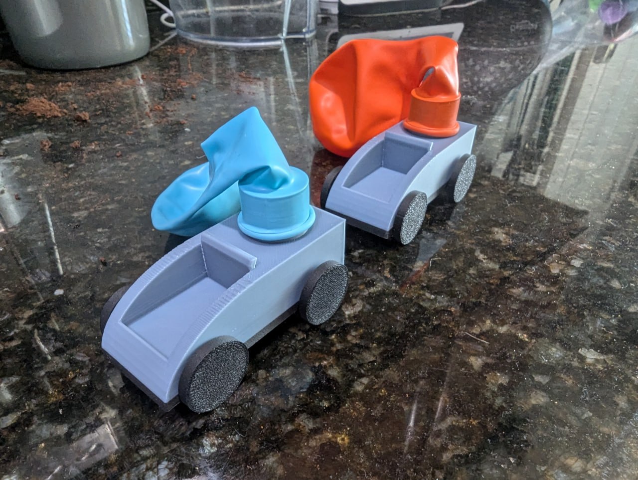 Balloon Powered Car-STL