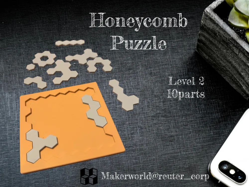 Honeycomb Puzzle Lvl2