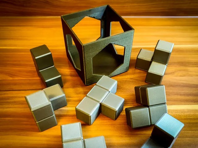 3x3-Cube-Puzzle-Brain-Teaser-Model Files