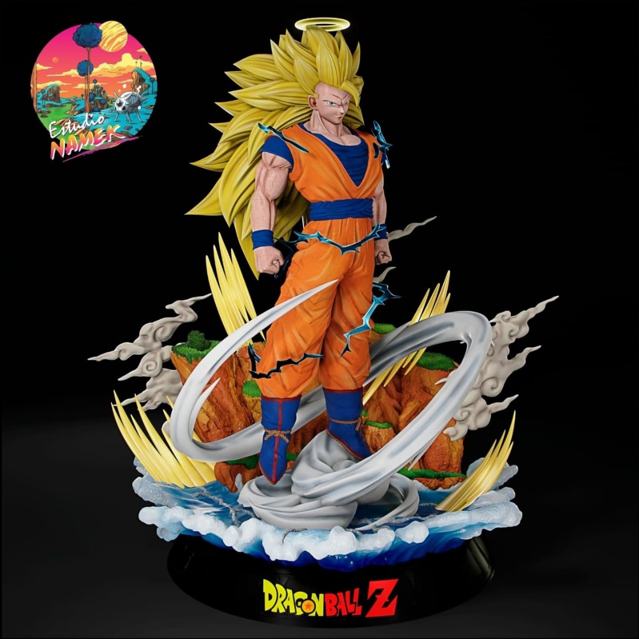 Son Goku Ssj2 & Ssj3 - Estudio Namek