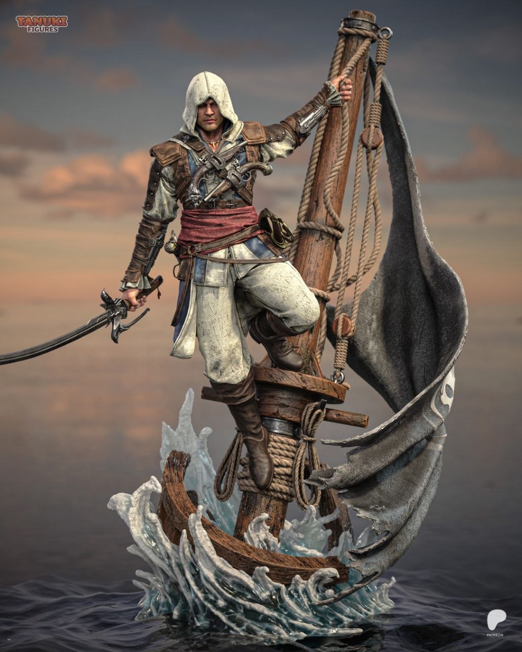 Edward Kenway TanukiFigures