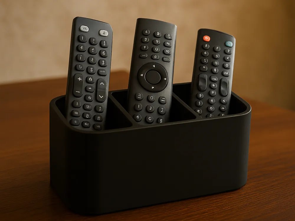 Remote Control Holder Stls