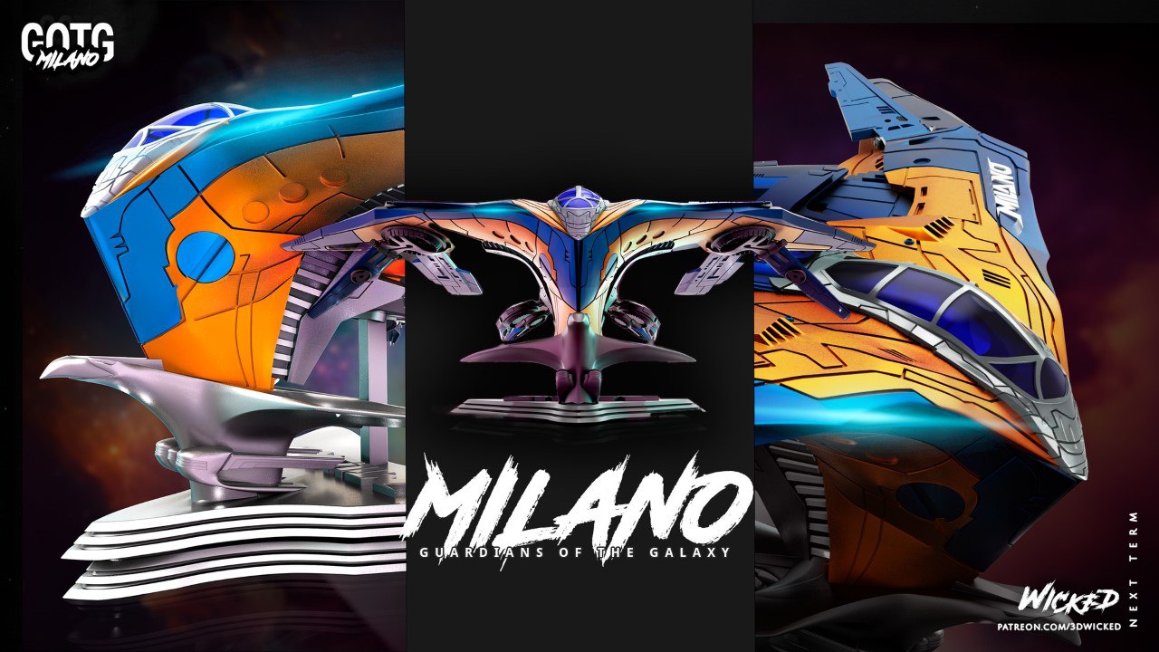 WICKED - Milano Ship 500mm (Non Supported)