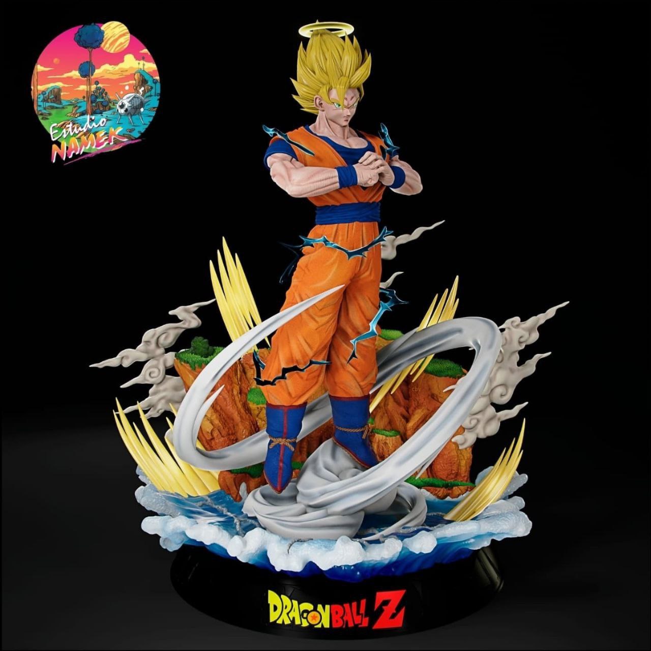 Son Goku Ssj2 & Ssj3 - Estudio Namek