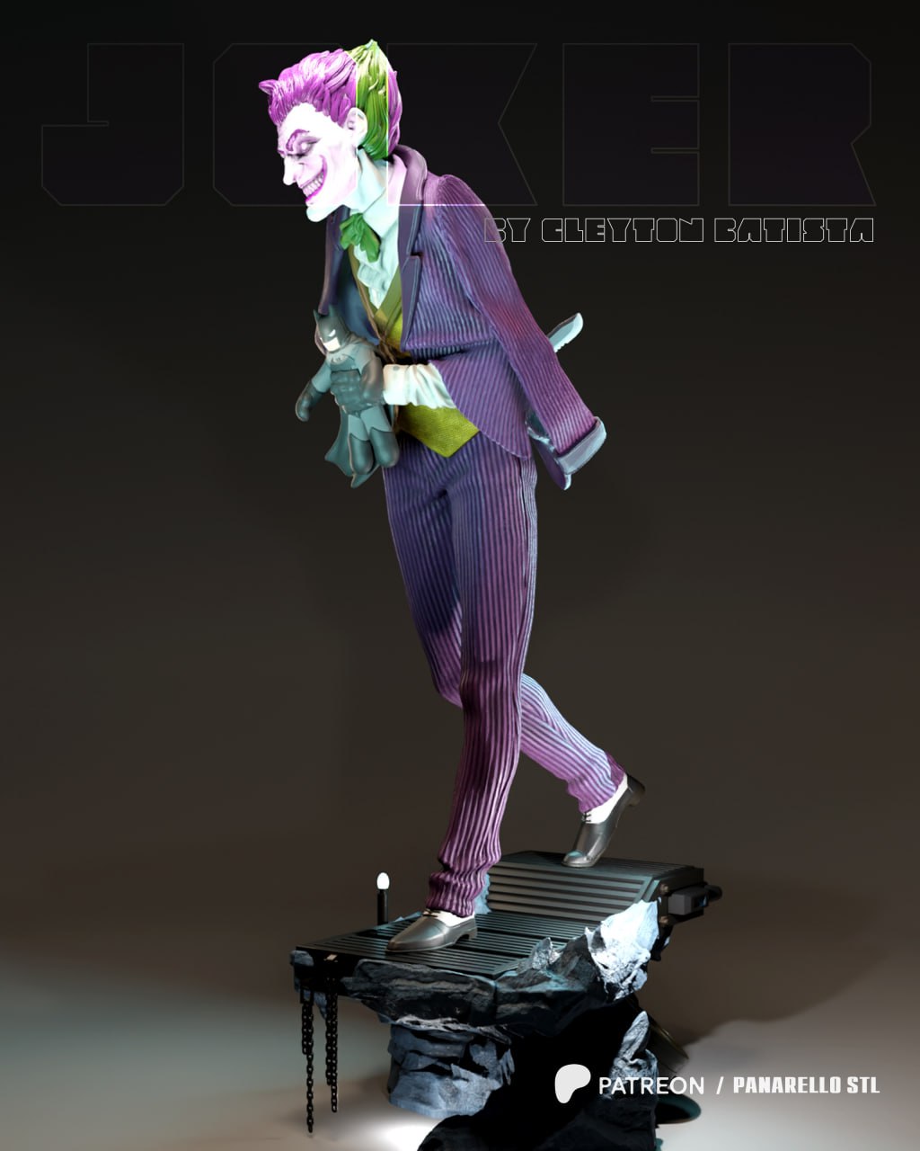 Panarello – Joker – 3D Print Model STL