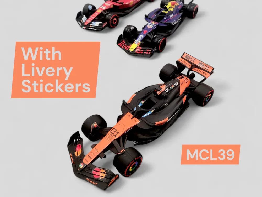 Ayrton Senna'S Mclaren MP4 6 3d Printed RC F1 Car 3029812 Part 1