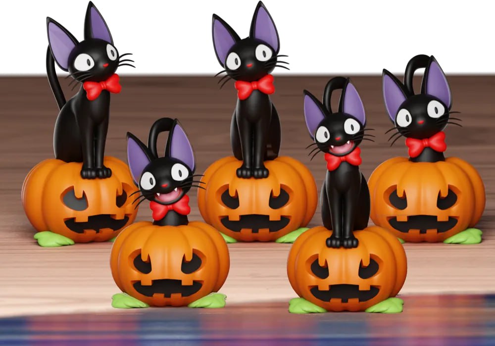 Ghibli Studio Jiji Pumpkins