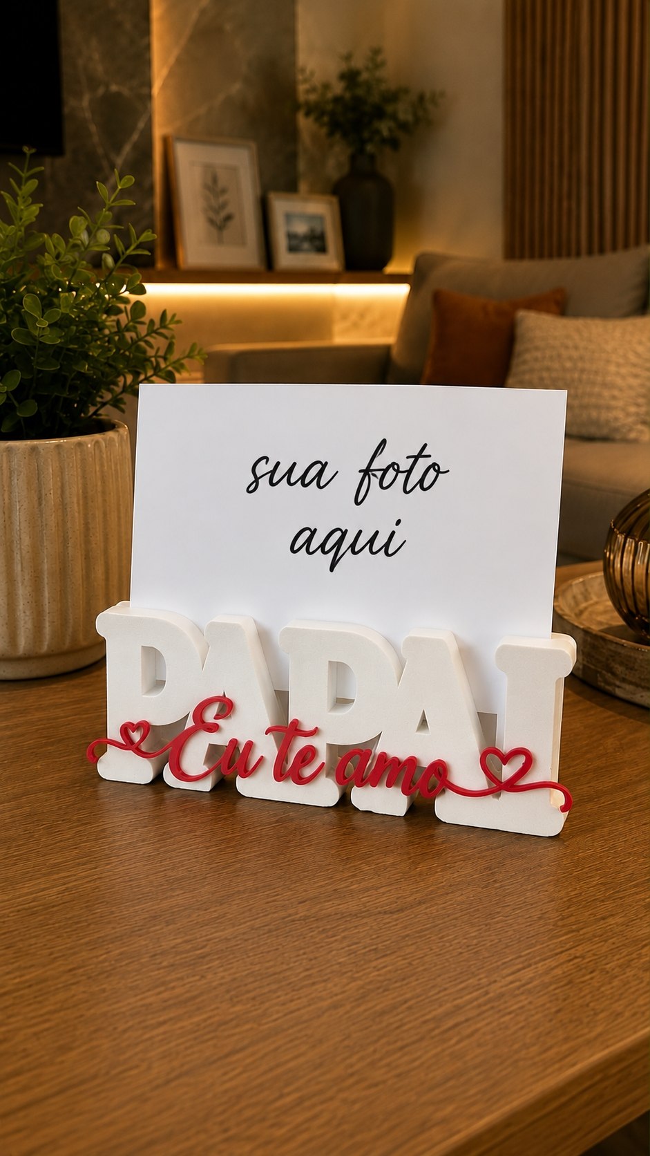 PORTA FOTOS - PAPAI Eu Te Amo