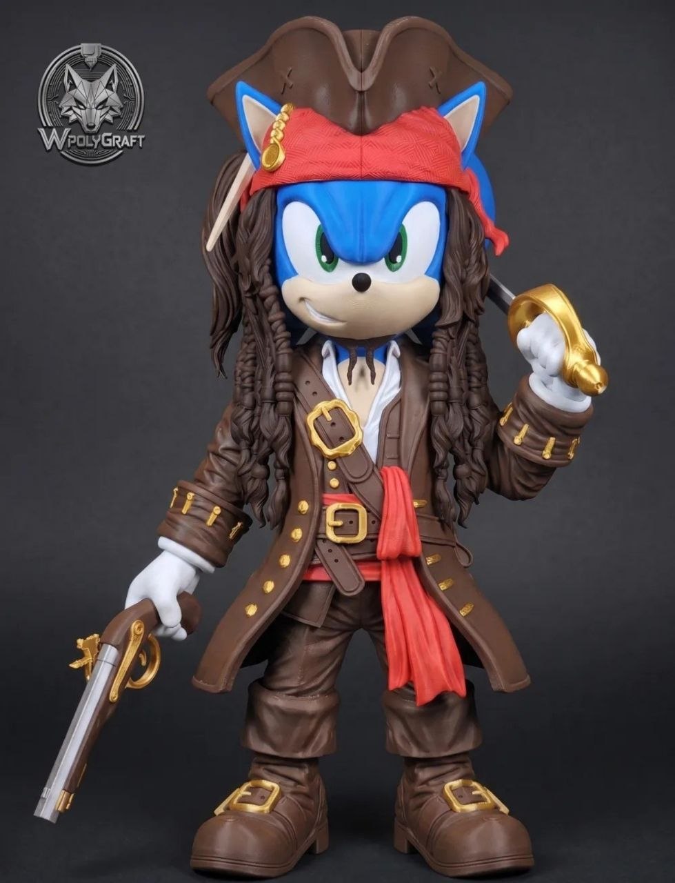 Sonic Captain Jack Sparrow