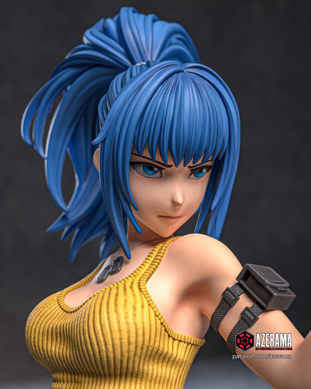 Azerama - King Of Fighters - Leona Heidern
