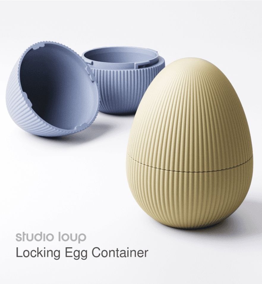 Locking Egg Container