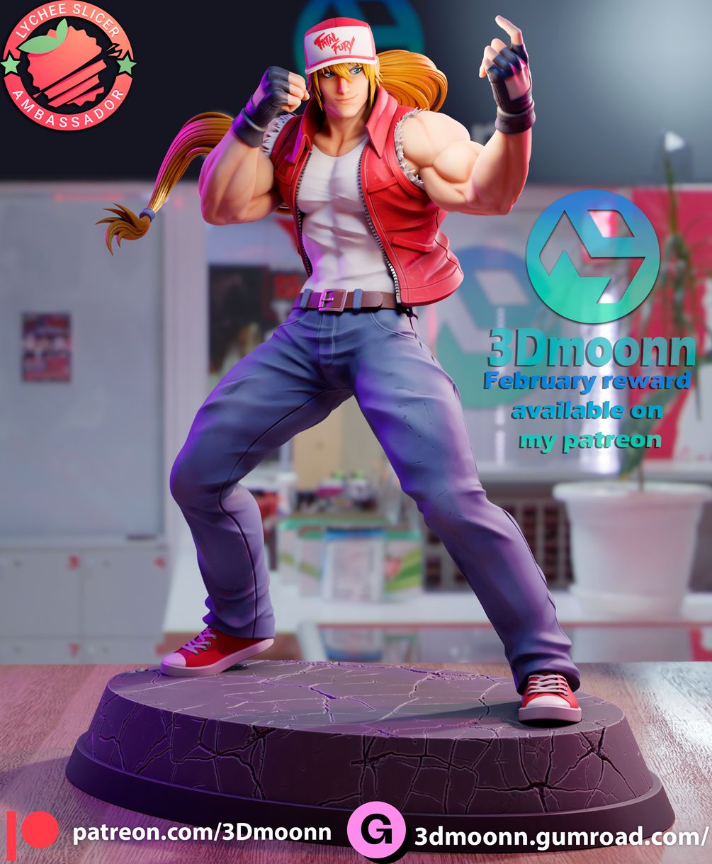 Terry Bogard - The King Of Fighters By 3DMoonn