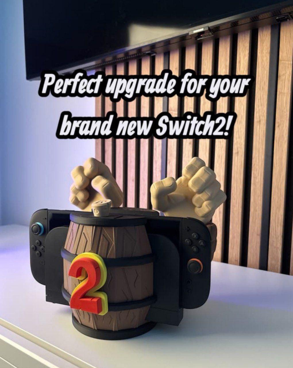 Switch2 Docking Station Stand Donkey Kong