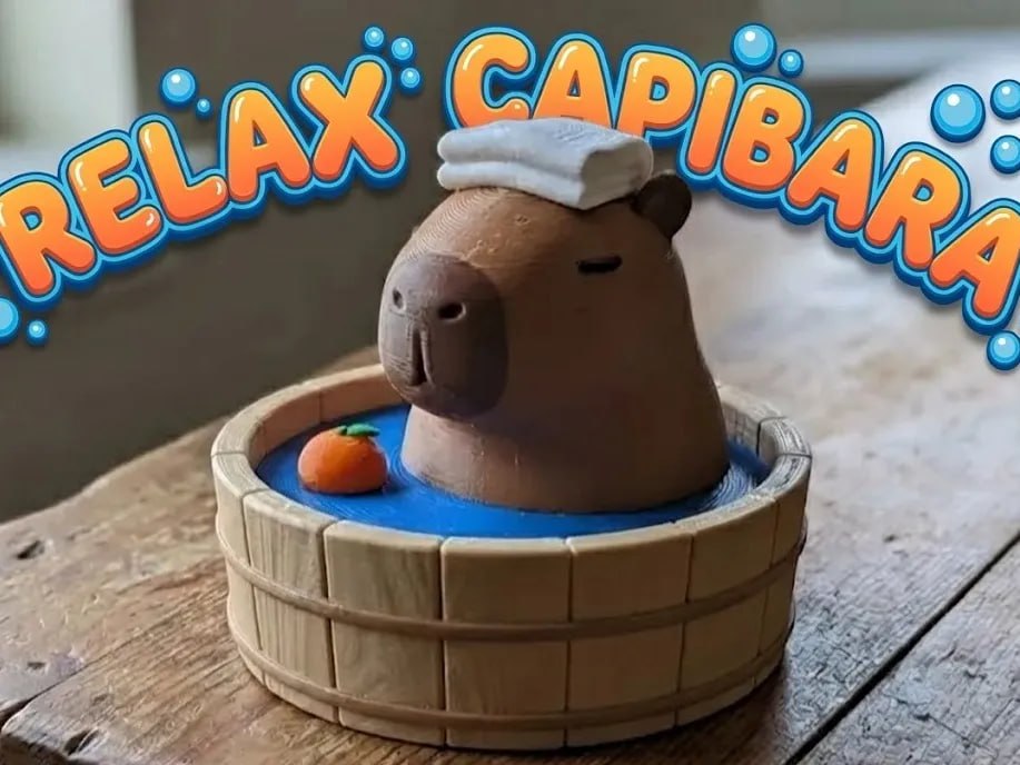 Capibara Bath