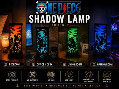 LáMpara De Sombra De One Piece