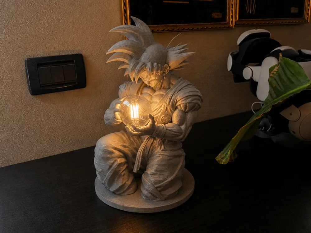 Goku Luz De Shenron
